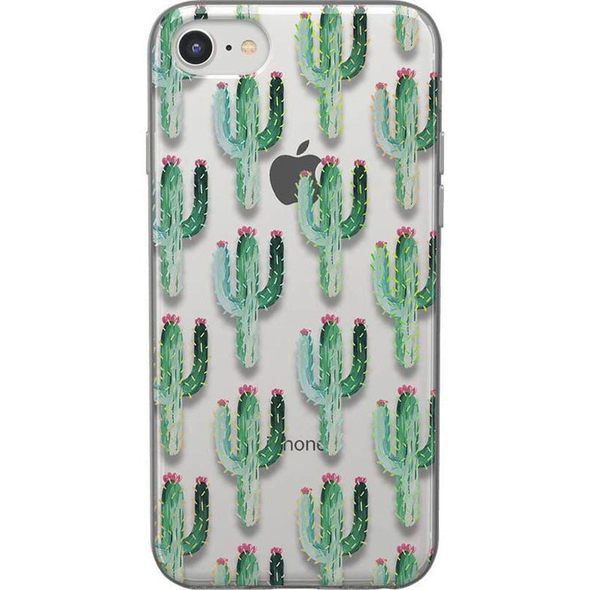 Lookin' Sharp | Cactus Patterned Clear Floral Case iPhone Case get.casely Classic iPhone 6/7/8