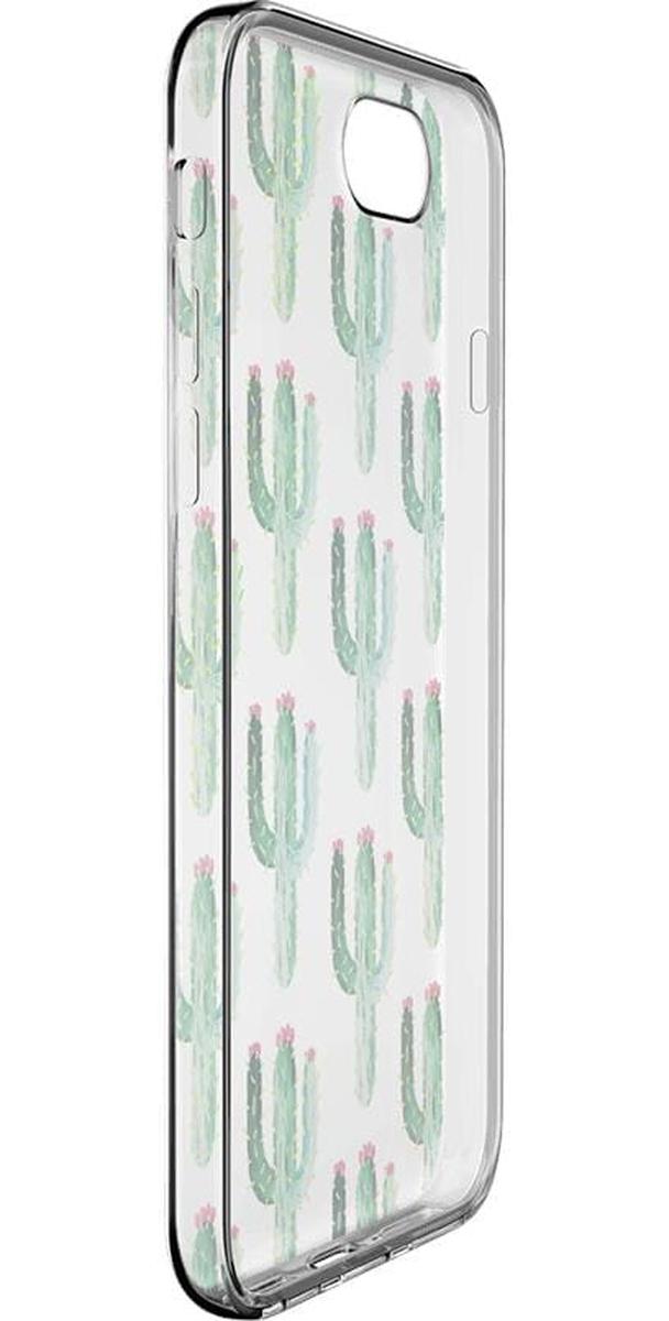Lookin' Sharp | Cactus Patterned Clear Floral Case iPhone Case get.casely