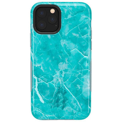Lost at Sea | Teal Blue Seaglass Case iPhone Case get.casely Bold iPhone 11 Pro