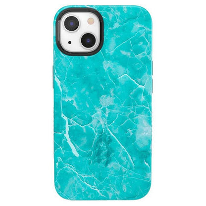 Lost at Sea | Teal Blue Seaglass Case iPhone Case get.casely Bold + MagSafe® iPhone 13