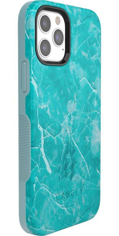 Lost at Sea | Teal Blue Seaglass Case iPhone Case get.casely