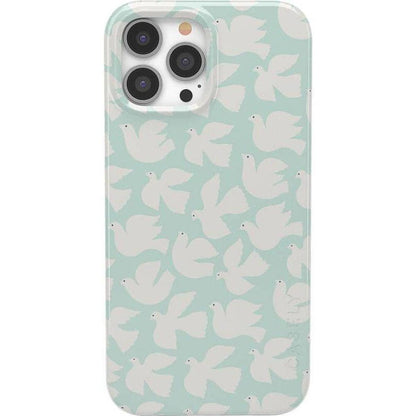 Love Birds | White Doves Case iPhone Case get.casely Classic + MagSafe® iPhone 13 Pro Max