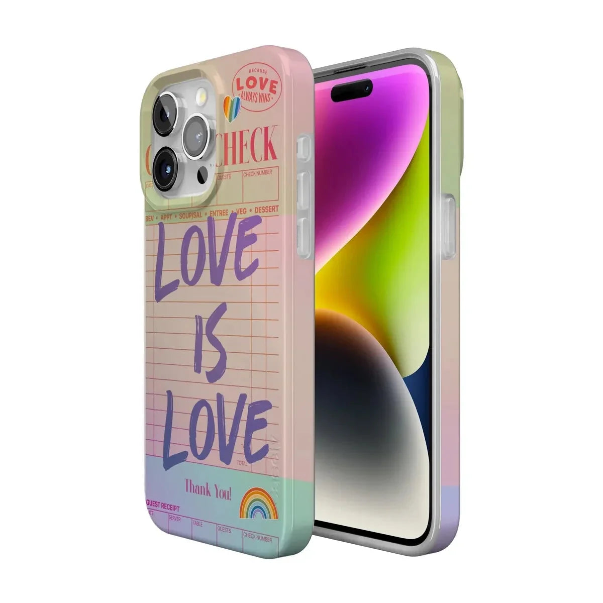 Love is Love | Guest Check Pride Case Phone Case Casetry