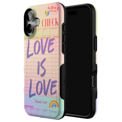 Love is Love | Guest Check Pride Case Phone Case Casetry