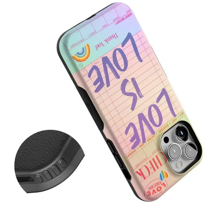 Love is Love | Guest Check Pride Case Phone Case Casetry