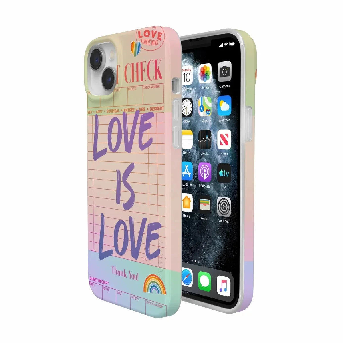 Love is Love | Guest Check Pride Case Phone Case Casetry