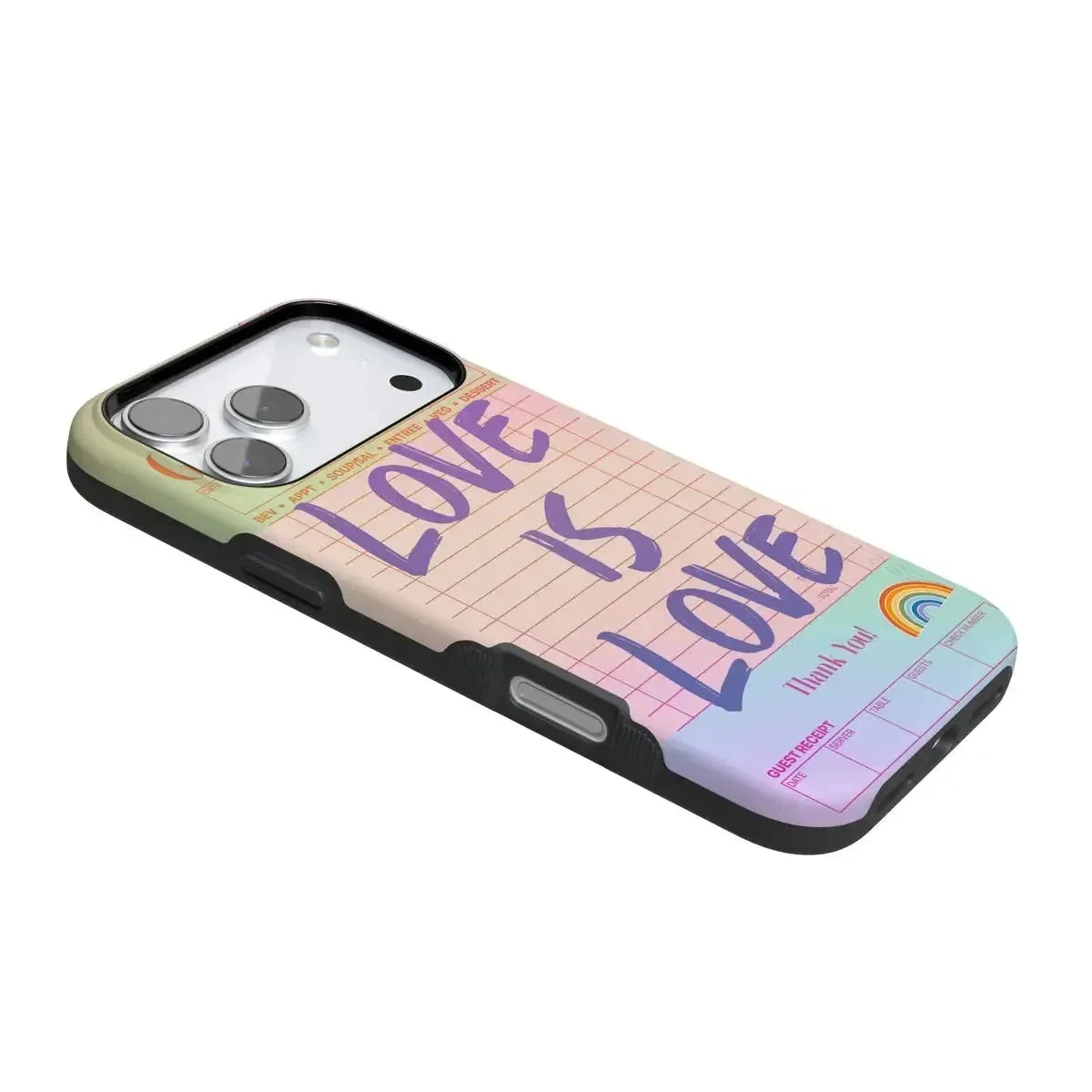 Love is Love | Guest Check Pride Case Phone Case Casetry