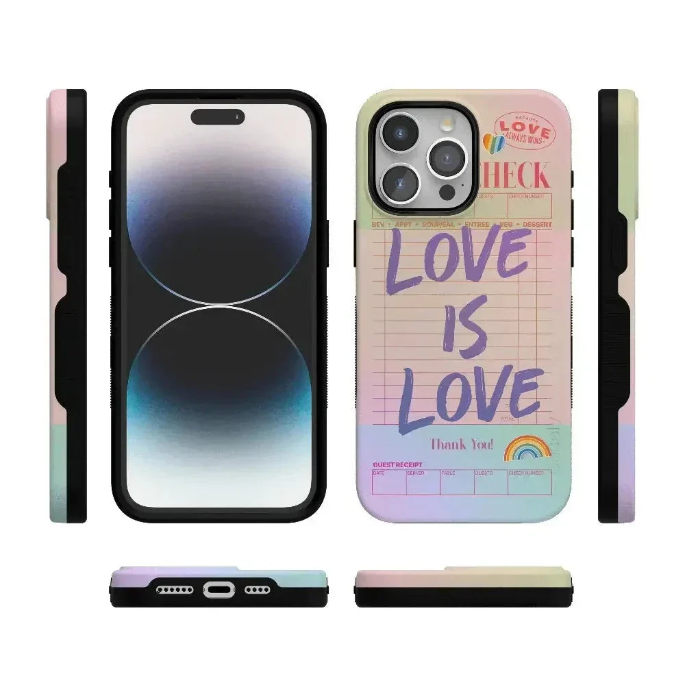 Love is Love | Guest Check Pride Case Phone Case Casetry