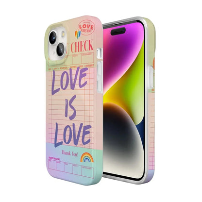 Love is Love | Guest Check Pride Case Phone Case Casetry