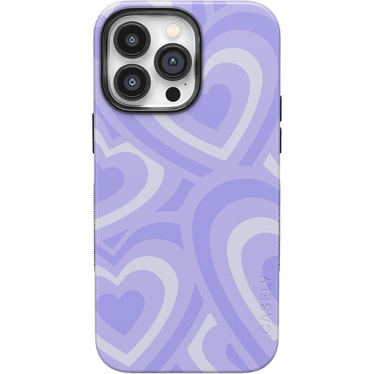 Love Song | Lavender Heart Case iPhone Case get.casely Bold + MagSafe® iPhone 14 Pro Max