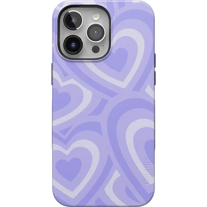 Love Song | Lavender Heart Case iPhone Case get.casely Bold + MagSafe® iPhone 15 Pro