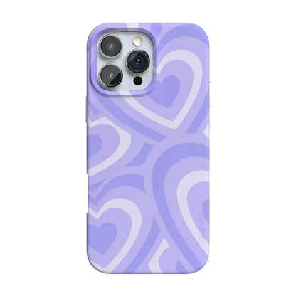 Love Song | Lavender Heart Case iPhone Case get.casely Classic + MagSafe® iPhone 16 Pro Max