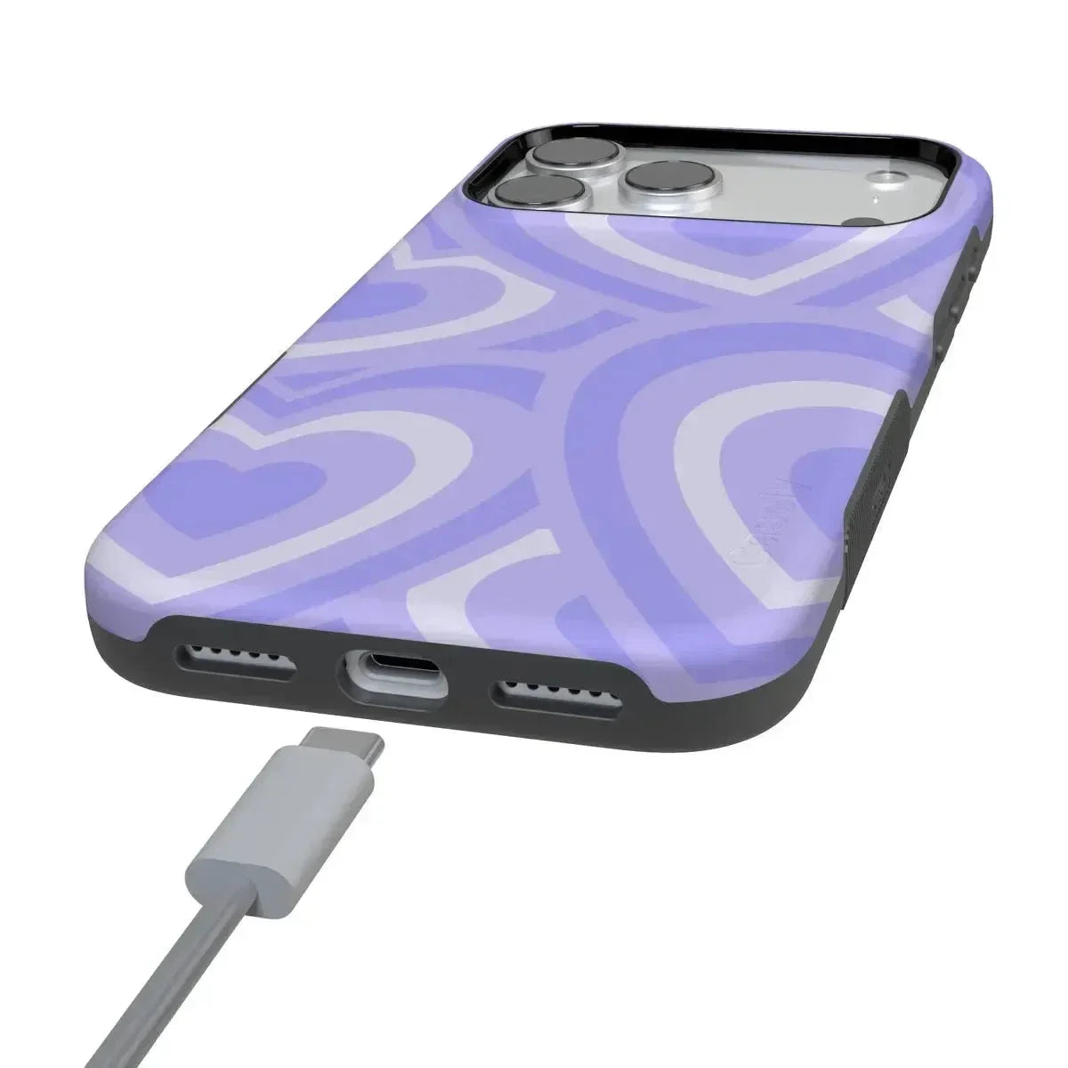Love Song | Lavender Heart Case iPhone Case get.casely
