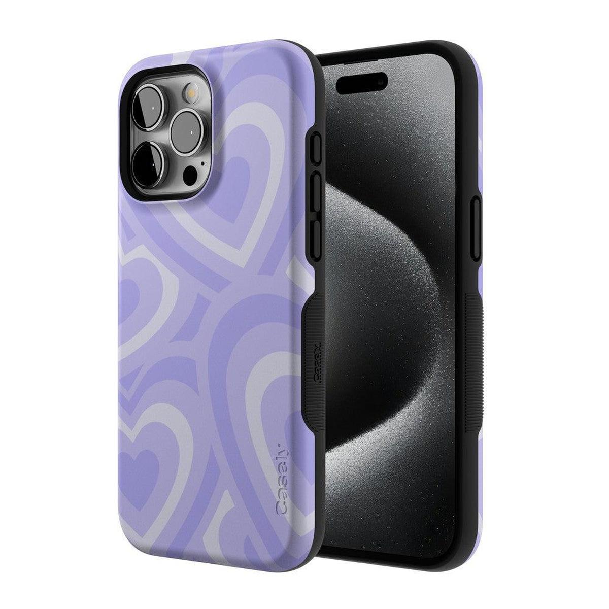Love Song | Lavender Heart Case iPhone Case get.casely