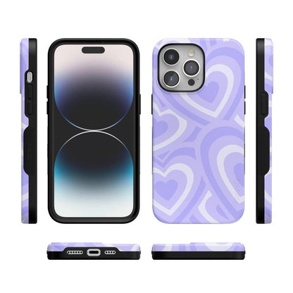 Love Song | Lavender Heart Case iPhone Case get.casely