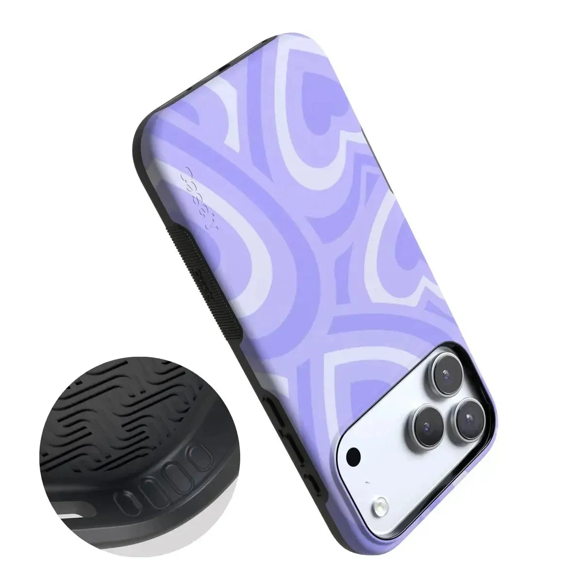 Love Song | Lavender Heart Case iPhone Case get.casely