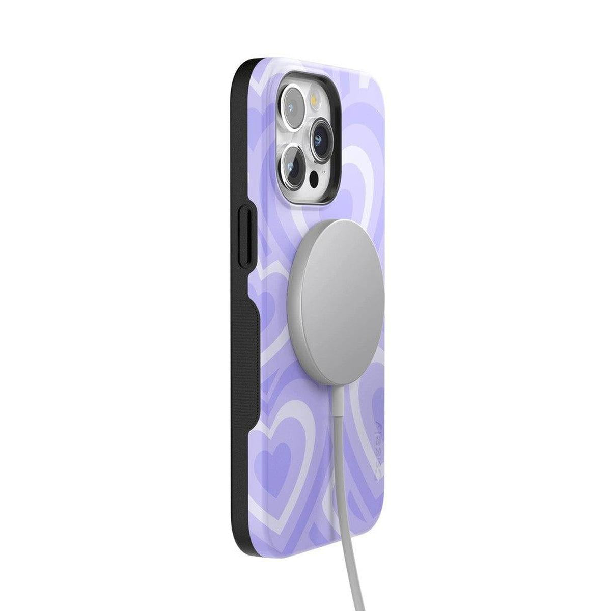Love Song | Lavender Heart Case iPhone Case get.casely