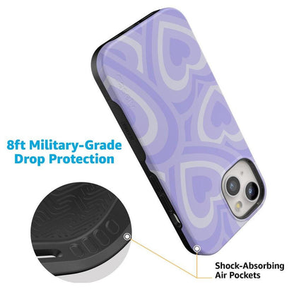 Love Song | Lavender Heart Case iPhone Case get.casely
