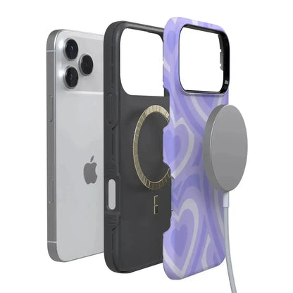 Love Song | Lavender Heart Case iPhone Case get.casely
