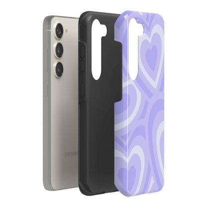 Love Song | Lavender Heart Samsung Case Samsung Case Casetry