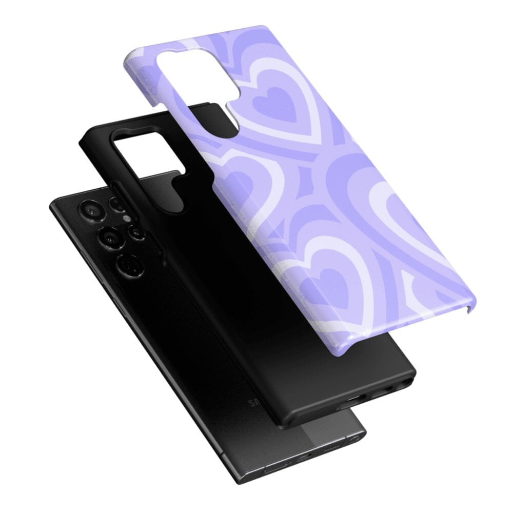 Love Song | Lavender Heart Samsung Case Samsung Case Casetry