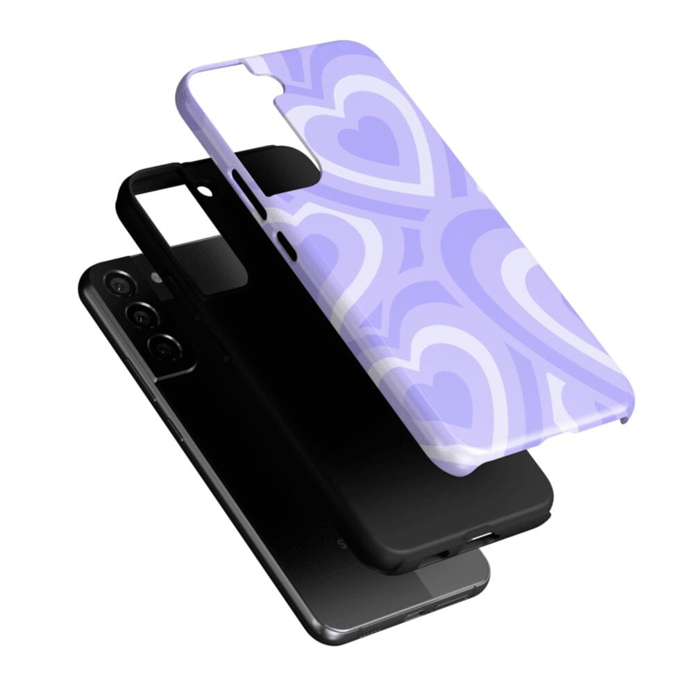 Love Song | Lavender Heart Samsung Case Samsung Case Casetry