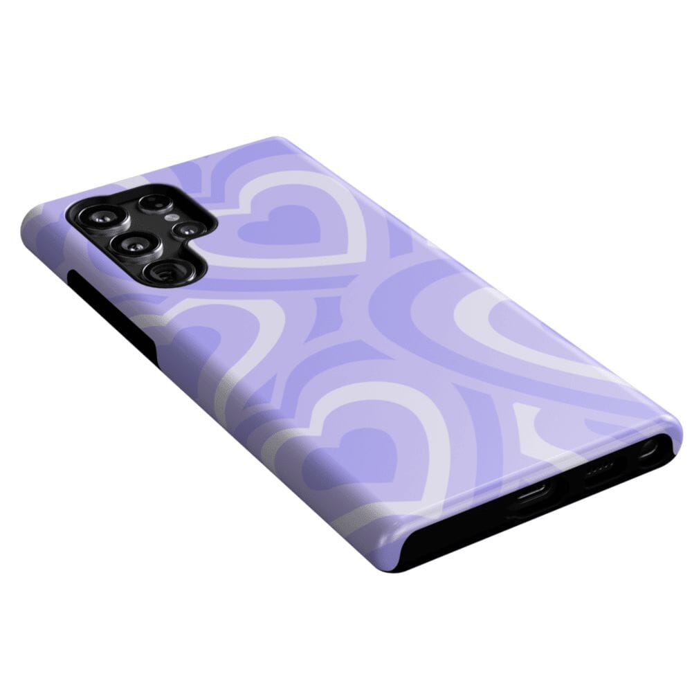 Love Song | Lavender Heart Samsung Case Samsung Case Casetry