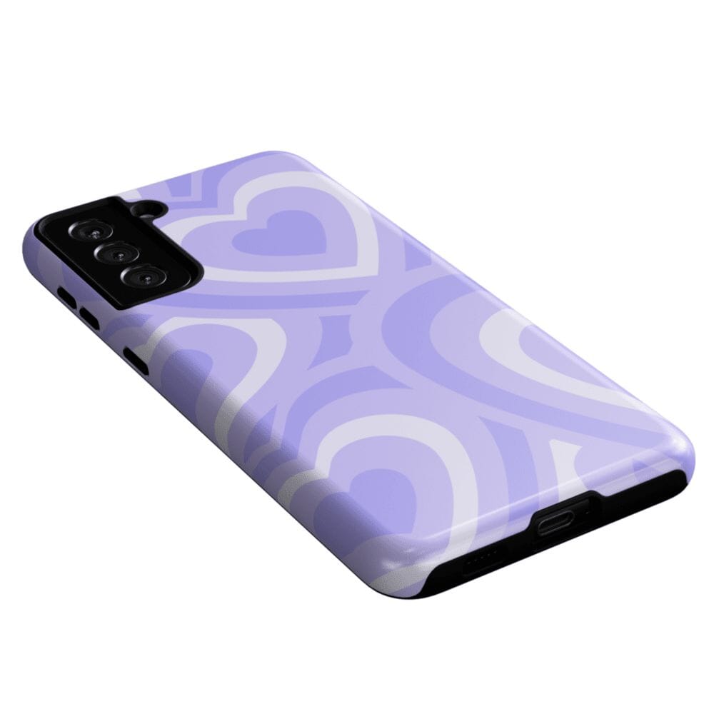 Love Song | Lavender Heart Samsung Case Samsung Case Casetry