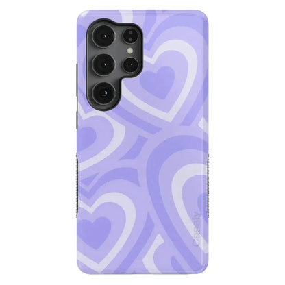 Love Song | Lavender Heart Samsung Case Samsung Case Casetry
