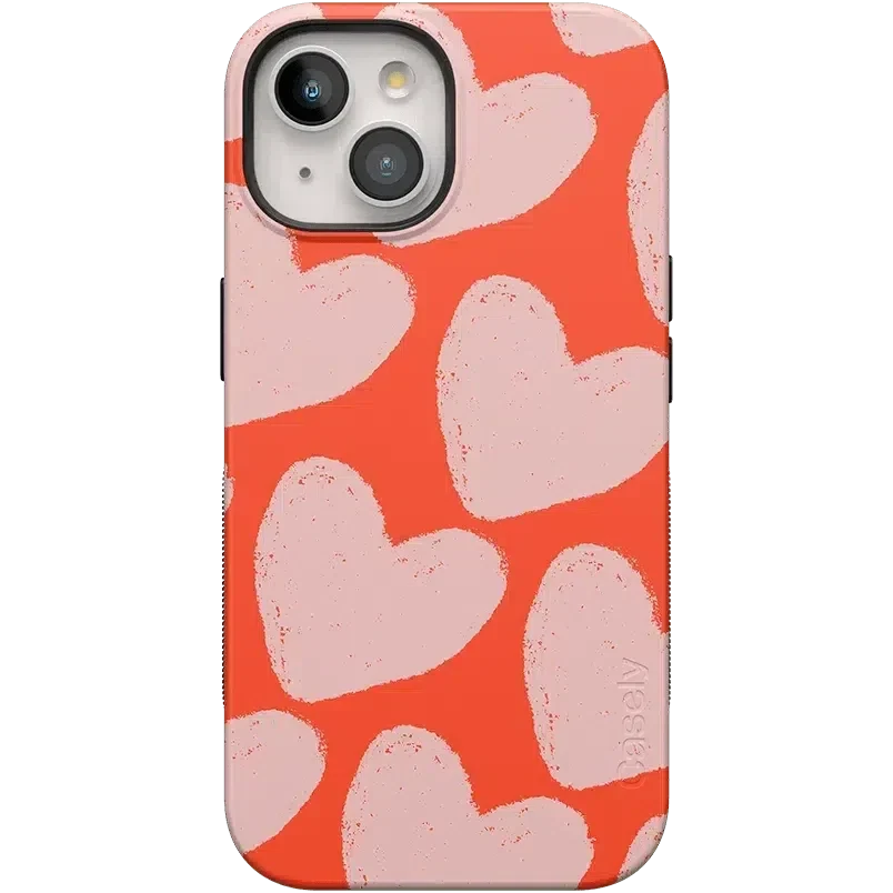 Love You More | Heart Doodle Case Phone Case Casetry Bold Flex + MagSafe® iPhone 15 Plus