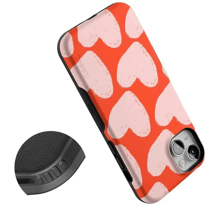 Love You More | Heart Doodle Case Phone Case Casetry