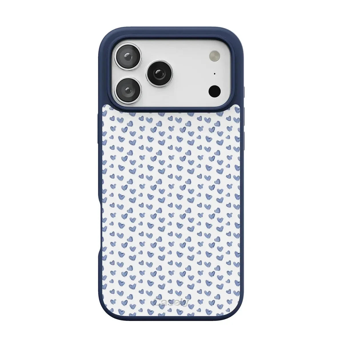 Lovebug | Blue Hearts Case Phone Case get.casely Align + MagSafe® iPhone 17 Pro Max