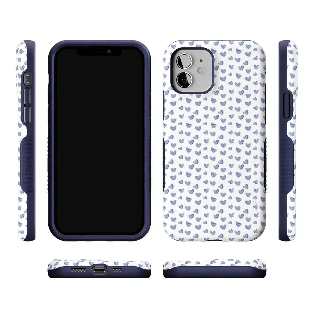 Lovebug | Blue Hearts Case Phone Case Casetry
