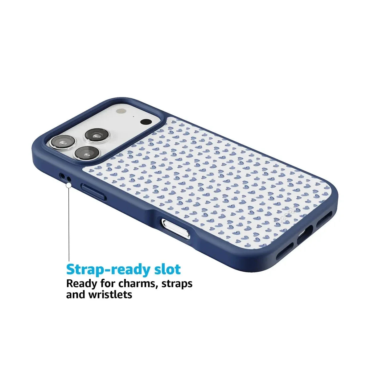 Lovebug | Blue Hearts Case Phone Case get.casely