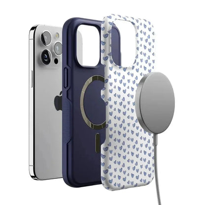Lovebug | Blue Hearts Case Phone Case Casetry