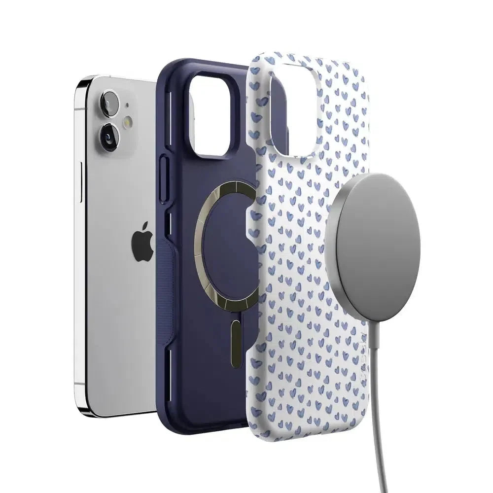 Lovebug | Blue Hearts Case Phone Case Casetry