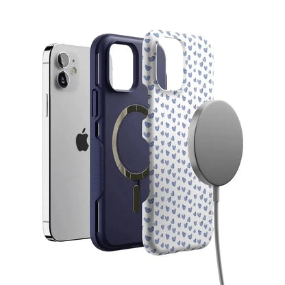 Lovebug | Blue Hearts Case Phone Case Casetry