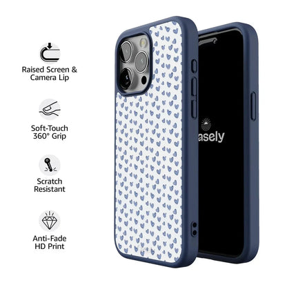 Lovebug | Blue Hearts Case Phone Case get.casely