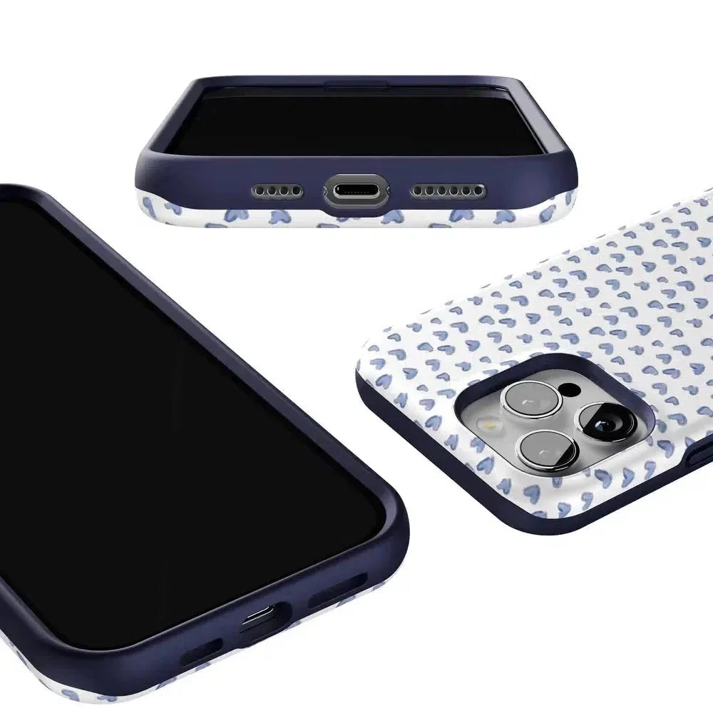 Lovebug | Blue Hearts Case Phone Case Casetry