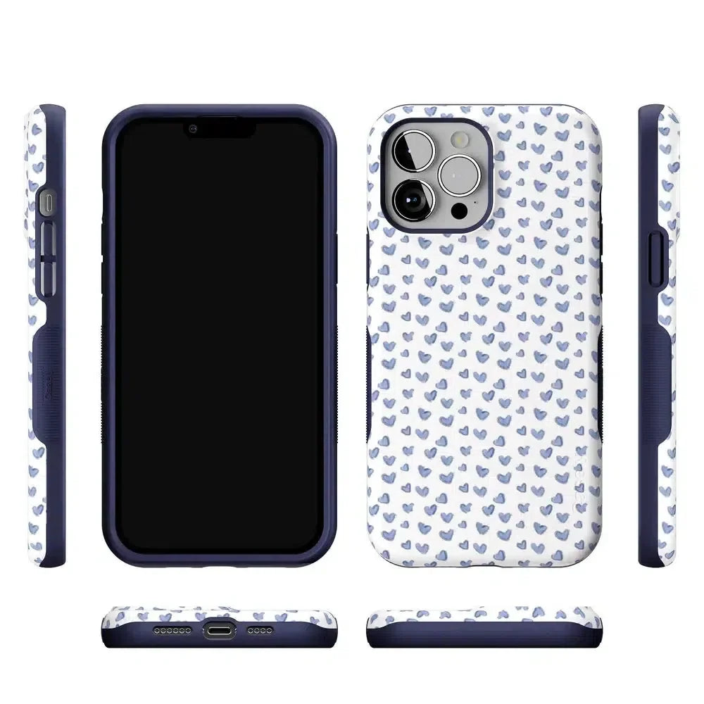 Lovebug | Blue Hearts Case Phone Case Casetry