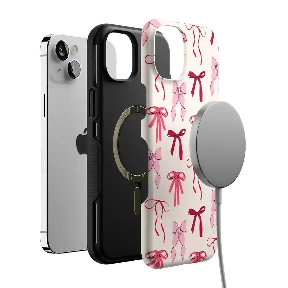 Lover Girlie | Pink Bows Case Phone Case Casetry