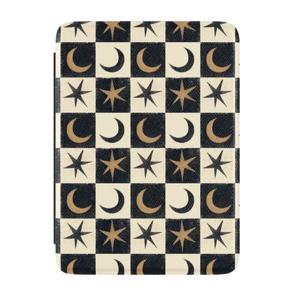 Mystic Moonstar | Black Celestial Kindle Case | Casely