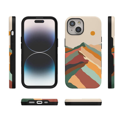 Magic Mountain | Colorblock Case iPhone Case get.casely