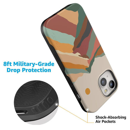 Magic Mountain | Colorblock Case iPhone Case get.casely