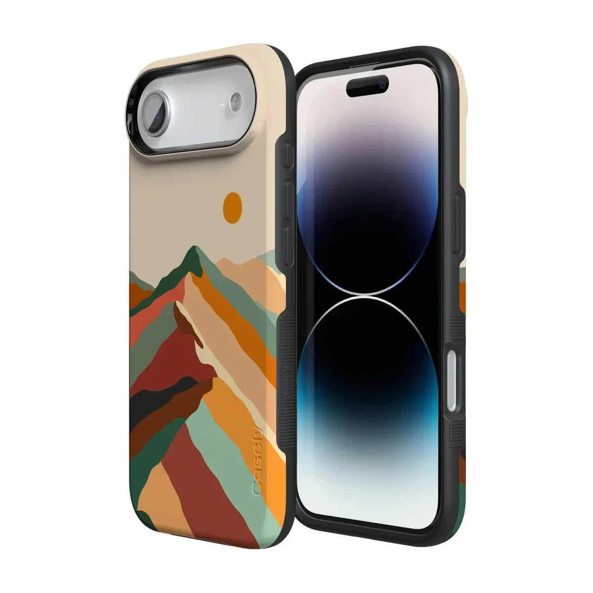 Magic Mountain | Colorblock Case iPhone Case get.casely
