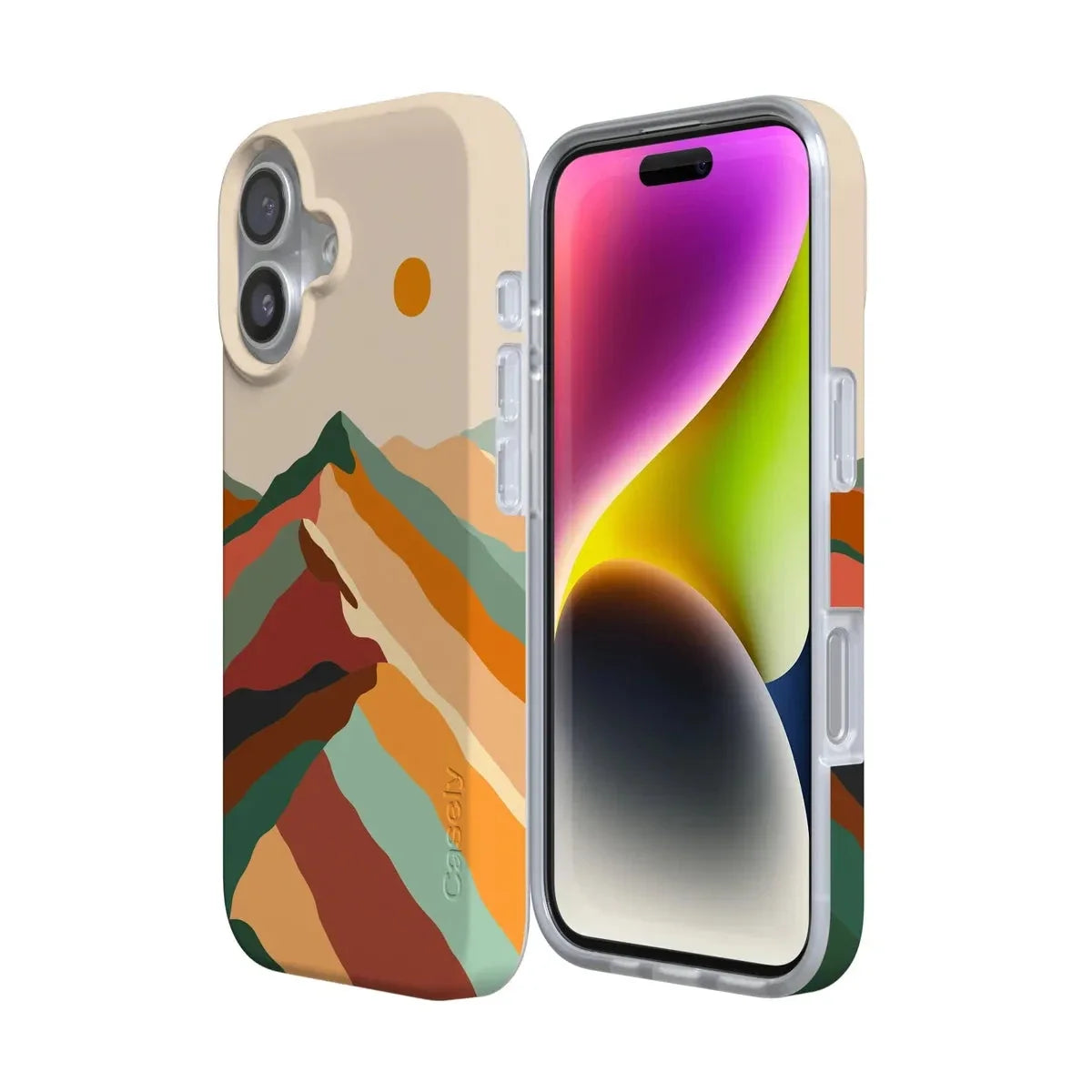 Magic Mountain | Colorblock Case iPhone Case get.casely