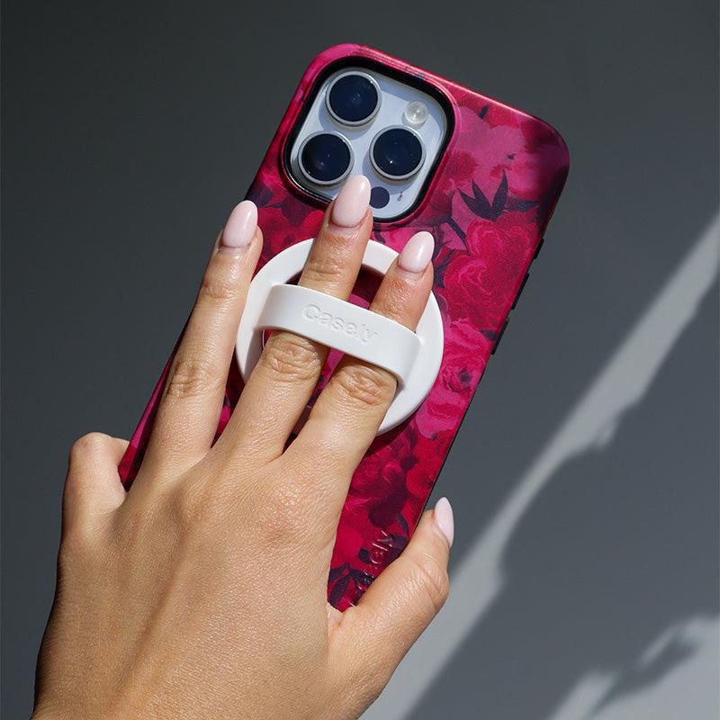 MagRing | Bone White Magnetic Phone Ring MagRing get.casely