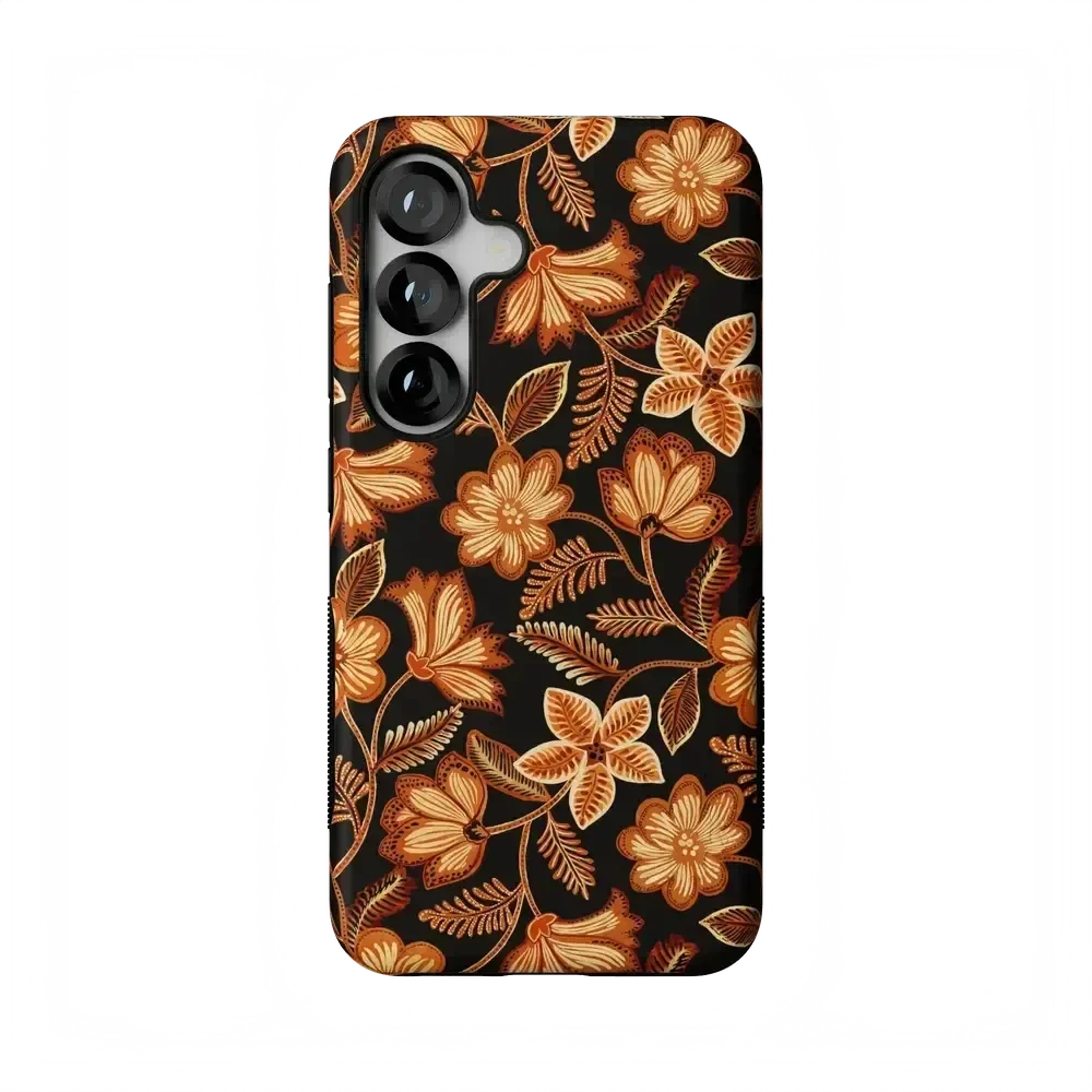 Maple Flowers | Floral Foliage Case Phone Case get.casely Bold Flex + MagSafe® Galaxy S25