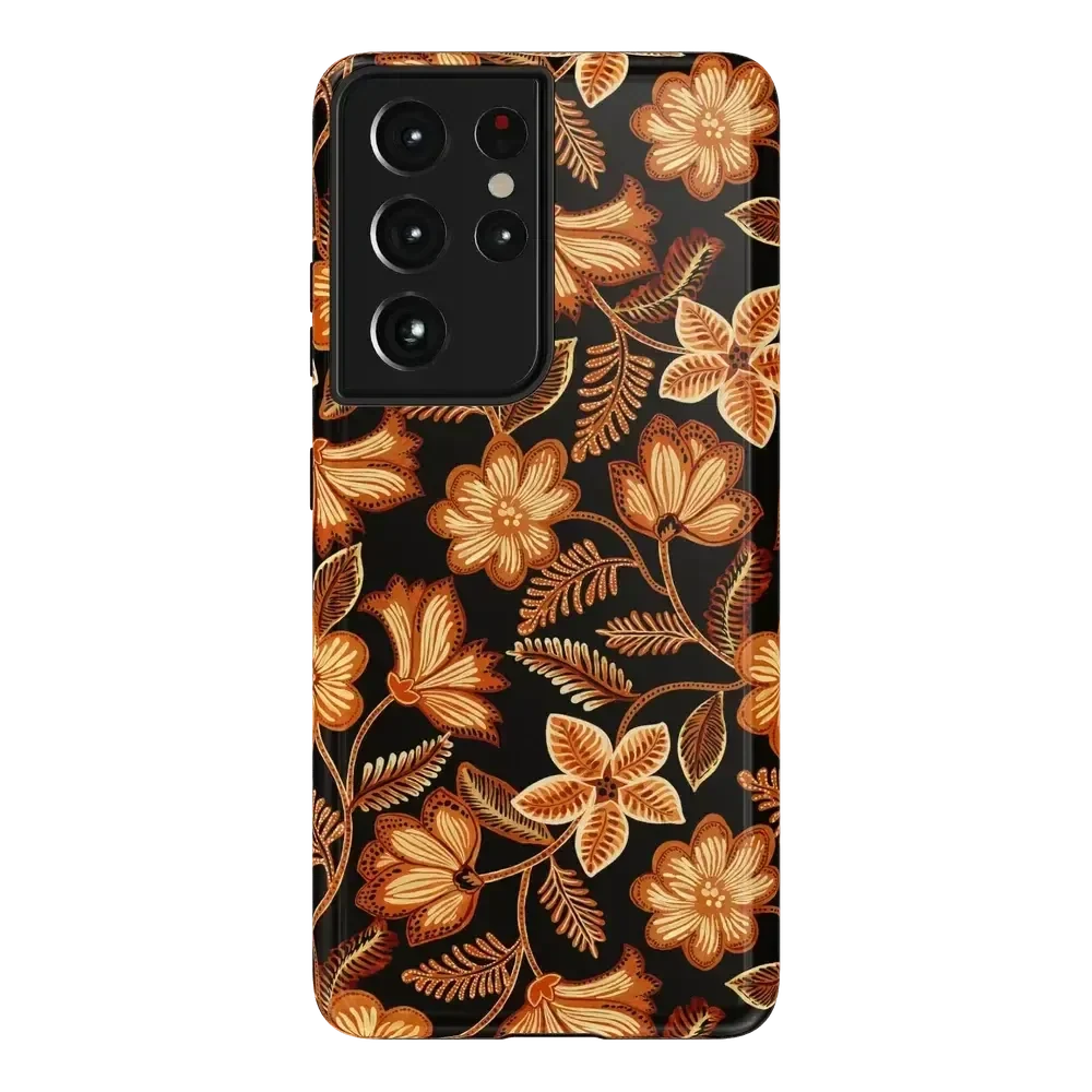 Maple Flowers | Floral Foliage Case Phone Case get.casely Essential Galaxy S21 Ultra
