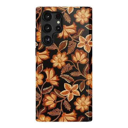 Maple Flowers | Floral Foliage Case Phone Case get.casely Essential Galaxy S22 Ultra